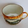 Antique decorative  souvenir shaving  cup. Image 2