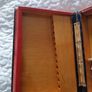 RARE Vintage Don Quixote Embossed Leather Cigar & Cigarette Humidor Box - Book Style Image 5