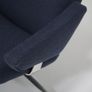 Upholstered Swivel Lounge Armchair Model Contourette Roto by Alf Svensson for Dux, Sweden, 1960s. Image 9