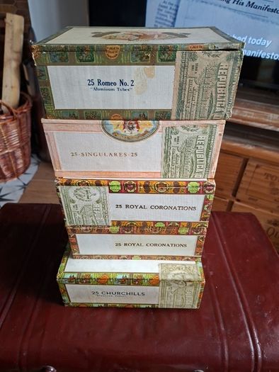 Vintage boxes
