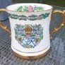 V large Hammersley bone china ER2 1952 loving cup Image 4