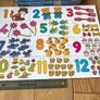 Vintage Two 1970's Alphabet and Numbers Floor Puzzles Image 9