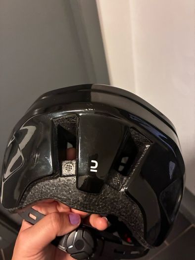 Rockrider Bike Helmet Black (L)