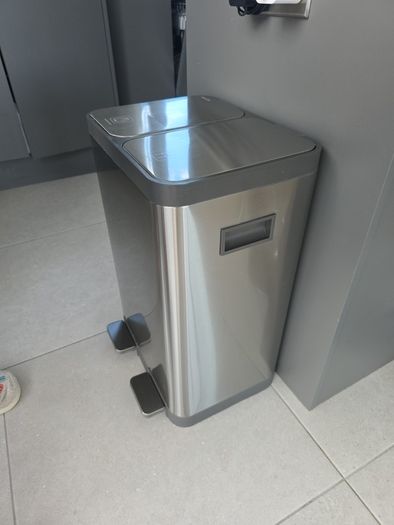 Pedal Bin, Stainless Steel