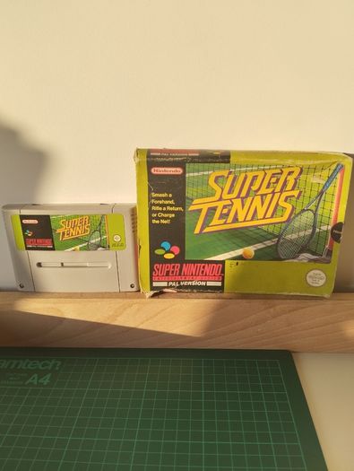 Super Tennis Super Nintendo SNES PAL