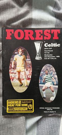 programmes (Glasgow Celtic)