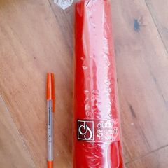 Brand New Duffy and Scott long Red/Christmas Dome candle