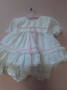 New baby 4 piece lace dress set