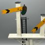 Hornby O Gauge No2 Distant Junction Signal BOXED WITH FITMENT Image 2