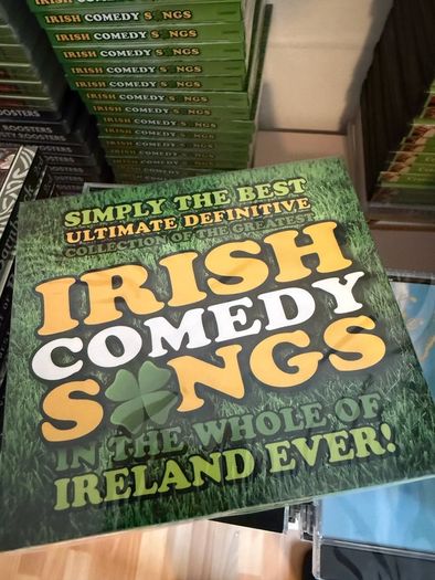 Irish Country, Folk and Comedy CD and DVD Lot. 250 Items. Mostly New and Sealed.