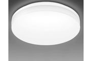24W LED Ceiling Light, IP54 Waterproof, Daylight White 5000K, 2400lm Bright Flush Ceiling Light for Bathroom, Kitchen, Hallway, Outside Porch