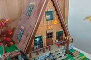 Lego A-Frame Cabin Complete