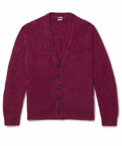 Massimo Alba Mohair and Silk-Blend Cardigan