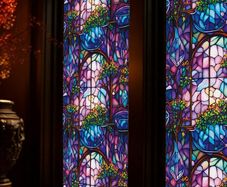 Removable Privacy Foil - for windows / mirrors / glass doors / shower doors etc
