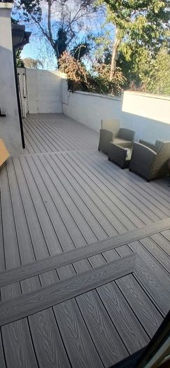 Decking/composite and timber
