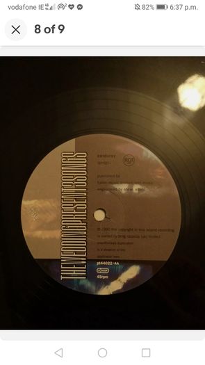 the wedding present 12" single corduroy