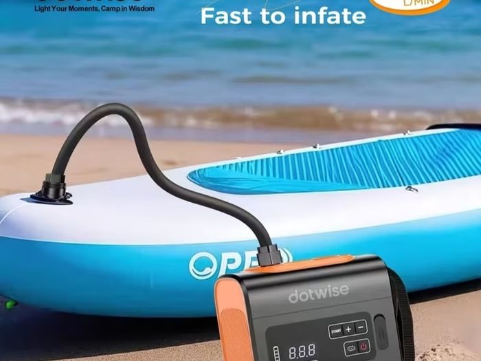 Electric SUP Pump, Rechargeable Paddle Board Pump
