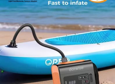 Electric SUP Pump, Rechargeable Paddle Board Pump