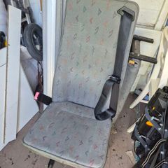 bus seat x 2 same colour with seatbelts