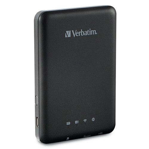 Verbatim MediaShare Wireless - Portable Wi-Fi Media Hub