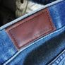 New with tags Lands End ladies blue stretch fabric jeans UK 10 Image 3