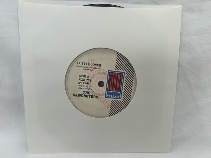 The Saw Doctors, I Useta Lover, 7", 1990,ROK 731, LABEL MISPRINT, The Sawdoctors