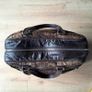 Vintage Orciani Duffel / Travel Bag / Medium Size Overnight Bag / Large Shoulder Purse. Image 4