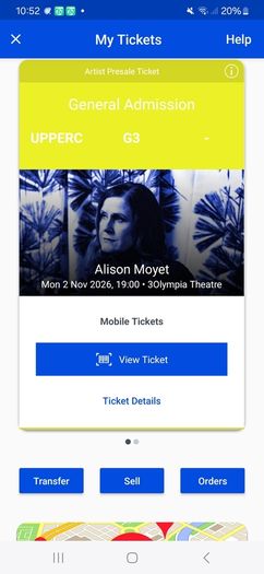 alsion moyet  tickets