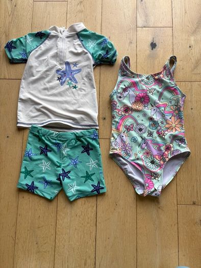 Mixed ages girls clothes 4-7 years