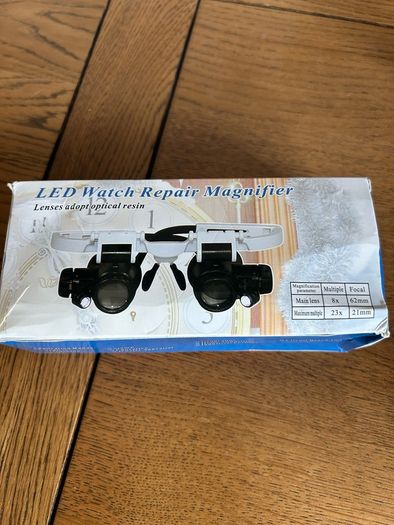 Micro electronics watch repair magnifying glasses