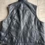 mens leather waistcoat Image 3