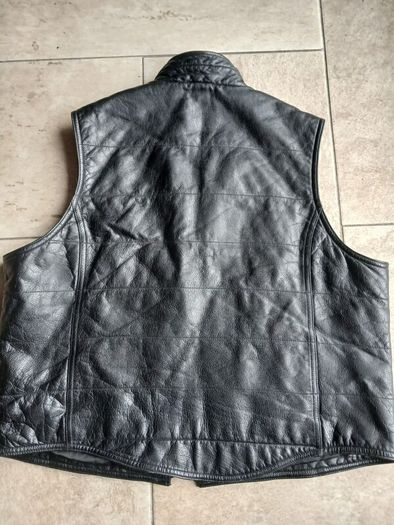 mens leather waistcoat