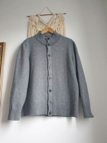 Massimo Dutti Wool/cashmere/ Cotton Cardigan Size Large
