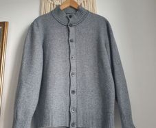 Massimo Dutti Wool/cashmere/ Cotton Cardigan Size Large
