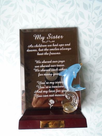 Sister gift, Ornament, Gift, Dolphin,Home decor