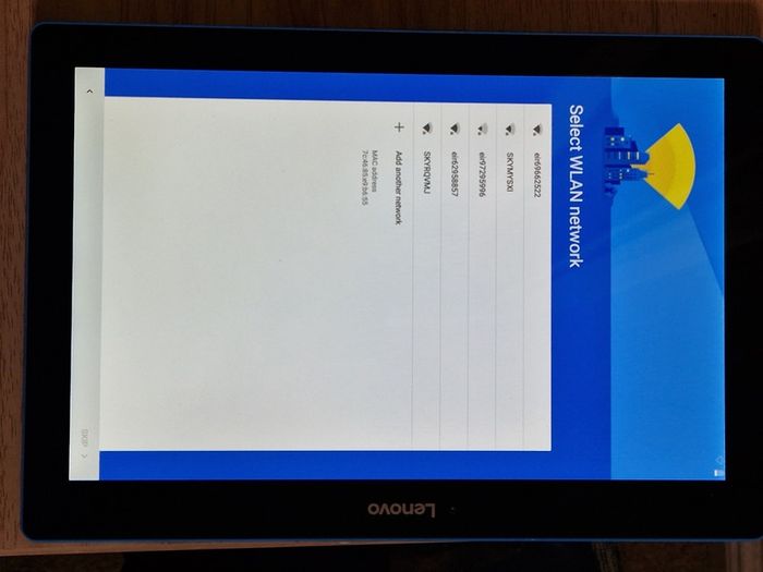 Lenovo 10.1 inch Tablet, Blue, Model TB-X103F FRP Google locked