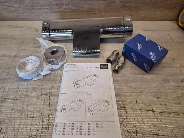 Grohe Grohtherm 2000 thermostatic bath and shower mixer tap