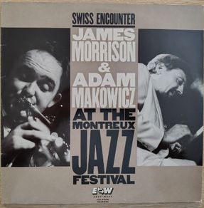 James Morrison & Adam Makowicz - Swiss Encounter at The Montreux Jazz Festival Vinyl LP (1989) EX+