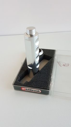 Handbrake Handle with grip, aluminium, by Richbrook. New in Packaging.
