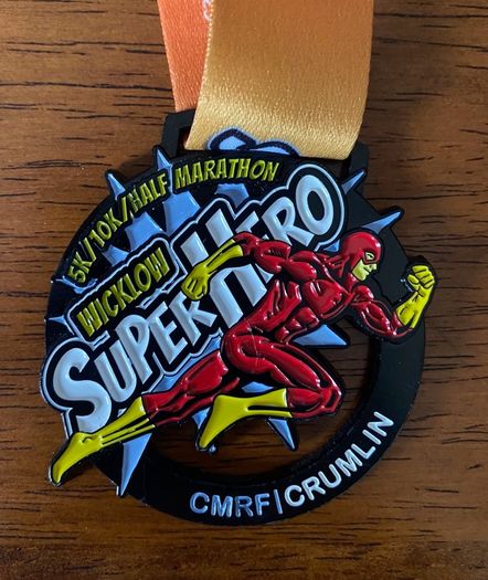 Wicklow 5K Super Run - The Flash Finishers Medal
