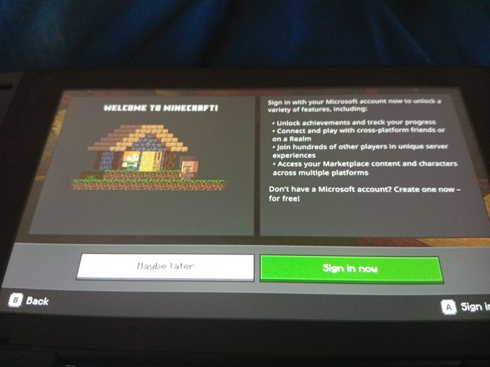 Minecraft Nintendo Switch Game Cartridge only and working fine