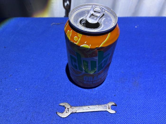 Vintage King Dick miniature spanner  0BA/2BA