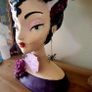 Bella Lux "Bride of Frankenstein" Gothic Glam Halloween Bust Viral sold out 22inch jumbo Image 5