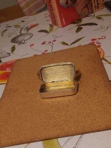 Sterling silver Sweedish snuff box