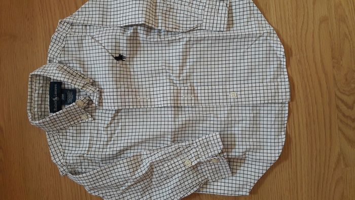 Ralph Lauren little boys checked shirt