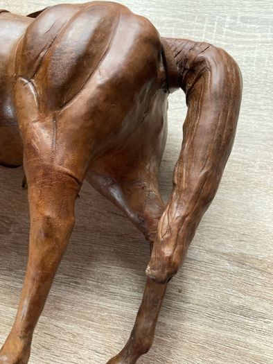 Vintage Leather Horse