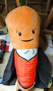 Kevin the carrot teddy bear