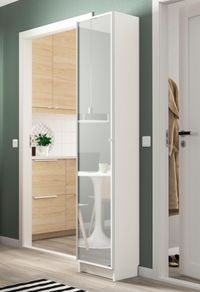 Billy bookcase with glass customisable Hogbo door