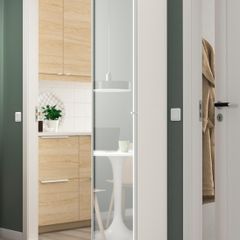 Billy bookcase with glass customisable Hogbo door