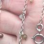 Vintage Sterling Silver necklace with Semi-Precious stones Image 5